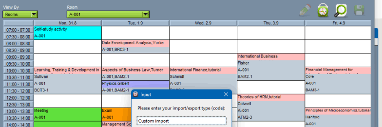 Wise Timetable custom reports